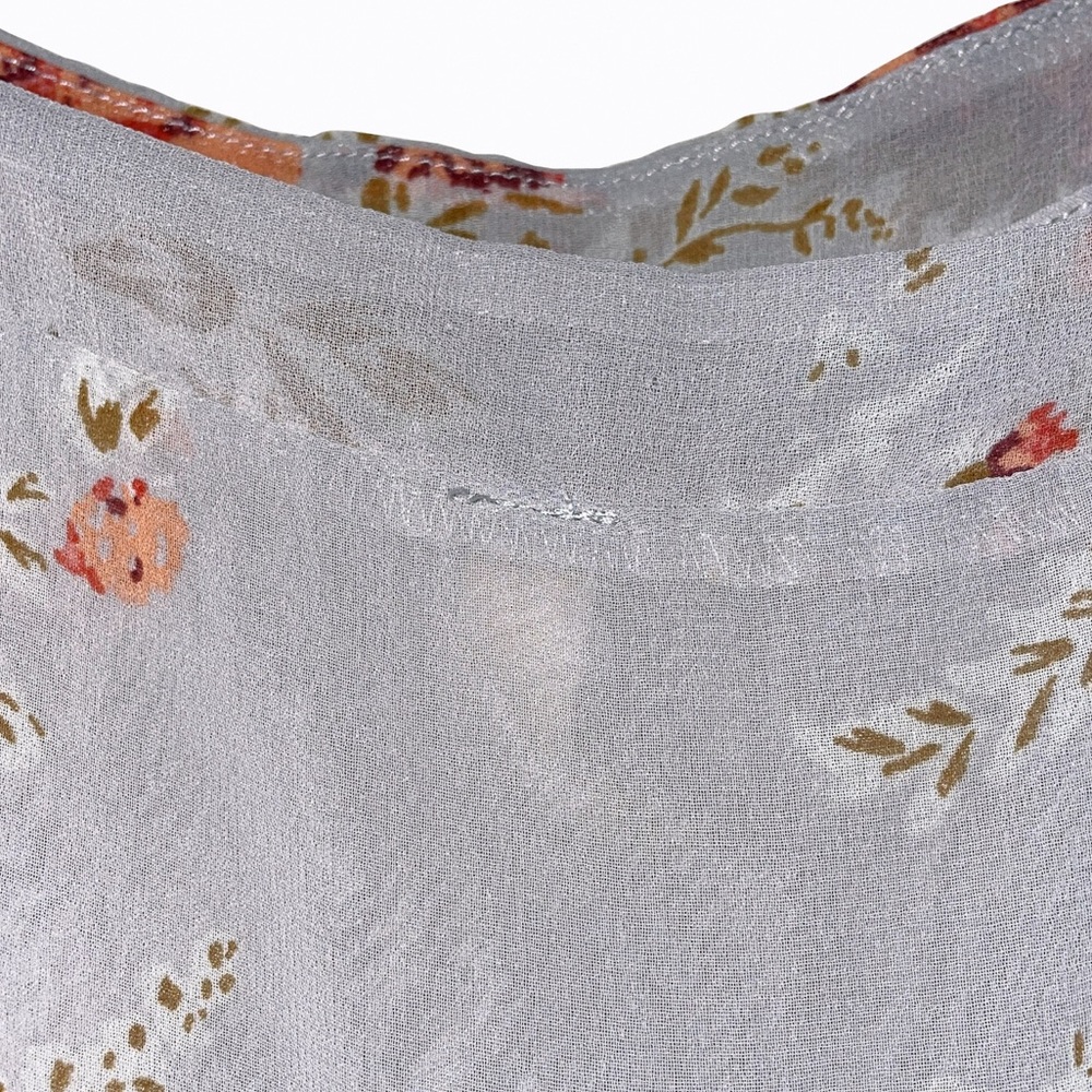 Free People Floral-Print Chiffon Midi Dress - Picture 10 of 10